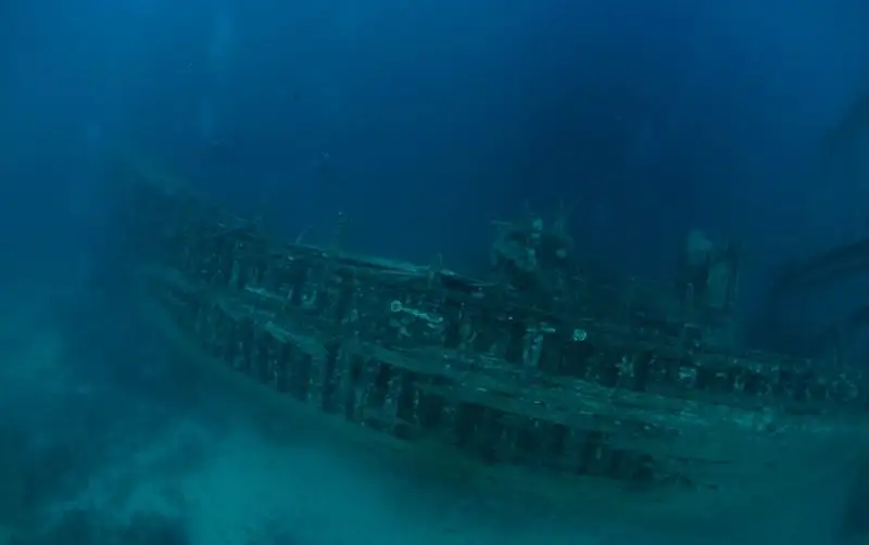 Diving near Šolta island – underwater shipwreck