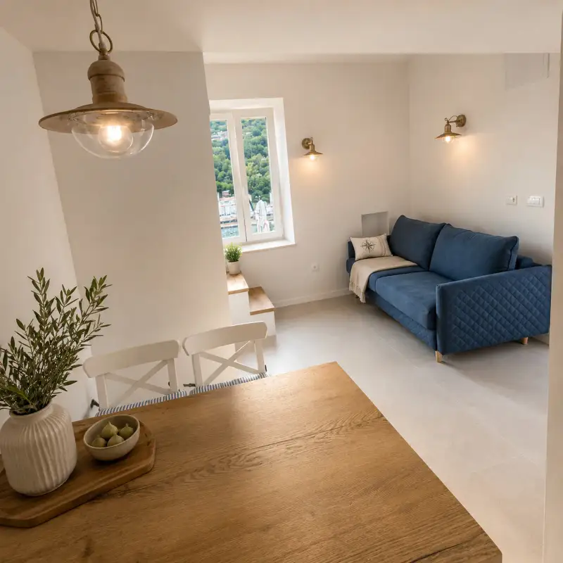 Dnevni prostor – Apartman Jovanka, Stomorska, Šolta