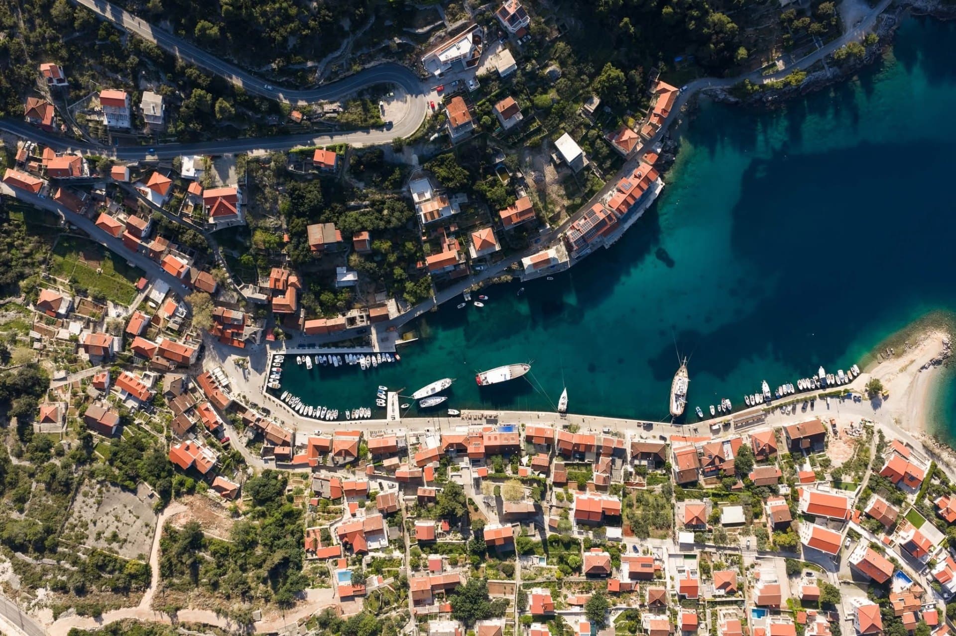 Stomorska aerial view
